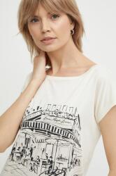 Lauren Ralph Lauren t-shirt női, bézs, 200933300 - bézs M