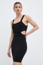TWINSET ruha fekete, mini, testhezálló - fekete XS - answear - 88 990 Ft