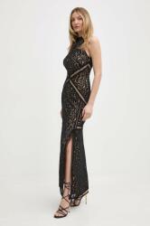 GUESS ruha LIZA fekete, maxi, testhezálló, W4GK20 KC760 - fekete M