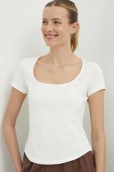 Reebok Classic t-shirt Wardrobe Essentials női, bézs, 100076094 - bézs L