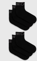 Calvin Klein zokni 6 pár fekete, férfi, 701220503 - fekete Univerzális méret