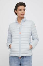 Save The Duck rövid kabát női, szürke, téli - szürke M - answear - 62 090 Ft