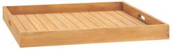 vidaXL Tavă pentru servit, 70x70 cm, lemn masiv de tec (315459)