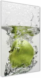 Wallmuralia. hu Akril üveg kép Apple víz alatt 60x120 cm 2 fogantyú