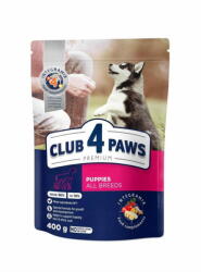 Club4Paws Premium kölyök szárazeledel minden fajtának csirkével 3x400 g