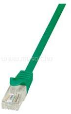 LogiLink CP1025U Cat5e U/UTP patch kábel 0, 5m (zöld) (LOGILINK_CP1025U) (LOGILINK_CP1025U)
