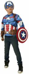 Rubies Set Captain America - Bluza & accesorii (150425) Costum bal mascat copii