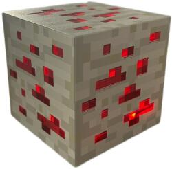 HexaCraft Minecraft éjszakai lámpa, Prémium, szembarát lámpa, ABS, piros lámpa, gyerekeknek, babáknak vagy felnőtteknek (HC-23)
