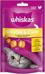 Whiskas 8x45g Whiskas Snacks Groom & Care csirke macskasnack