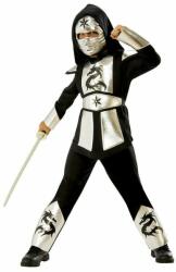 Rubies Costum de carnaval - Ninja (Argintiu) (150549) Costum bal mascat copii