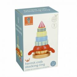 Orange Tree Toys Jucarie din lemn de stivuit cu crab, Orange Tree Toys (5060541942813)