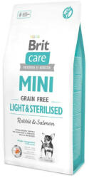 Brit Grain-Free Light & Sterilised - NYÚL & LAZAC Hipoallergén, Gabonamentes 7kg