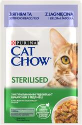 PURINA Hrana umeda pisici sterilizate CAT CHOW STERILISED Miel si Fasole verde 1 x 85g