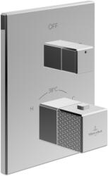 Villeroy & Boch Mettlach baterie de duș ascuns da crom TVT12600100061