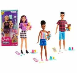Mattel Barbie: Bébiszitter kisbabával - többféle (GRP10) - jatekbolt