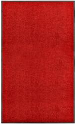 vidaXL piros kimosható lábtörlő 90 x 150 cm (323425)