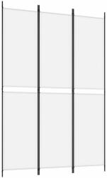 vidaXL fehér 3 paneles szövetparaván 150x220 cm 350242