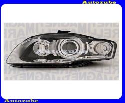 AUDI A4 B7 2004.11-2007.10 /8E/ Fényszóró bal XENON (D1S/H7) kanyarkövetős, fehér indexes (izzó és elektronika nélkül) MAGNETI MARELLI /RENDELÉSRE/ 711307022679