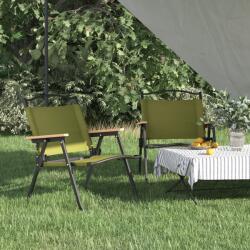 vidaXL 2 db zöld oxford szövet camping szék 54 x 43 x 59 cm (319483) - vidaxl