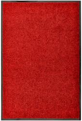 vidaXL piros kimosható lábtörlő 60 x 90 cm (323422)