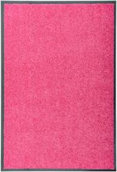 vidaXL rózsaszín kimosható lábtörlő 60 x 90 cm (323446)