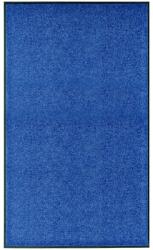 vidaXL kék kimosható lábtörlő 90 x 150 cm (323443)