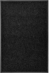 vidaXL fekete kimosható lábtörlő 60 x 90 cm (323410)