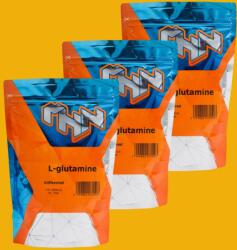 MHN Sport SUPPLEMENTS - L-GLUTAMINE - 3 x 500 G
