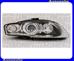 AUDI A4 B7 2004.11-2007.10 /8E/ Fényszóró jobb XENON (D1S/H7) fehér indexes (izzó és elektronika nélkül) MAGNETI MARELLI 711307022676