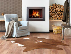  COWY mesterséges barna marhabőr imitáció Méret: 100x150 cm (DW85680/1A)