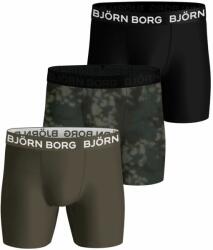 Björn Borg Boxeri sport bărbați "Björn Borg Performance Boxer 3P - black/green/print - tennis-zone - 228,90 RON