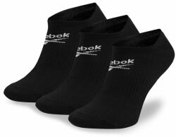 Reebok Set de 3 perechi de șosete joase unisex Reebok R0353-SS24 (3-pack) Negru