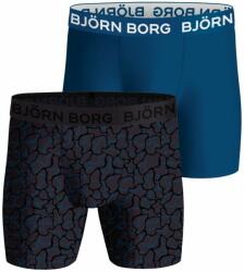 Björn Borg Boxeri sport bărbați "Björn Borg Performance Boxer 2P - blue/print