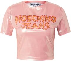 Moschino Jeans Póló rózsaszín, Méret 40