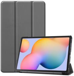  LEATHER Husă cu clapetă pentru Samsung Galaxy Tab S6 Lite 2024 / S6 Lite 2022 / S6 Lite gri