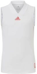 Adidas Lány póló Adidas Q3 Match Tank - white/scarlet