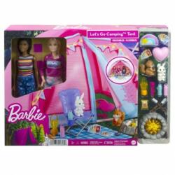 Mattel Barbie Lets Go Camping set 2 papusi , cort HGC18 Papusa Barbie