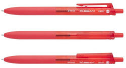 PENAC X-Beam Xb107 Golyóstoll Műanyag Klipsz 0.7 gramm Bp0107-02 Piros D12 (7010588000)