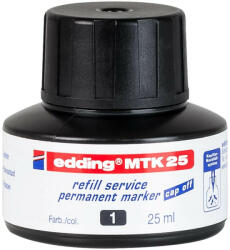 edding Mtk25 Tinta Permanent Markerhez Fekete 25 Ml (7270020001)