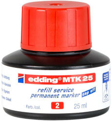 edding Mtk25 Tinta Permanent Markerhez Piros 25 Ml (7270020002)