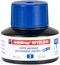 edding Mtk25 Tinta Permanent Markerhez Kék 25 Ml (7270020003)