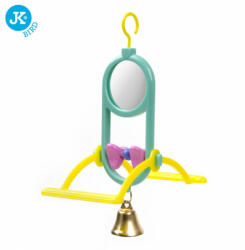 JK | Madárhinta csengővel és tükörrel - 7x15, 5 cm (22363)