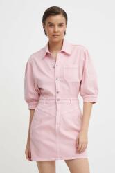 Pepe Jeans ruha GRACIE rózsaszín, mini, harang alakú, PL953518 - rózsaszín M