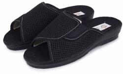 Vlnka Papuci respirabili pentru femei Jarka - neagră mărimi încălțăminte adulți 40 (15-00353-40)