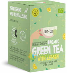 Diet Food Ceai Verde cu Lamaie Ecologic/Bio 20dz