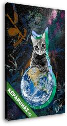 Vászonkép: Partner Kollekció: Cat (MenzArt)(100x145 cm)