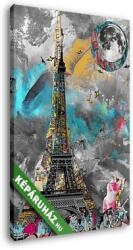 Vászonkép: Premium Kollekció: Paris (MenzArt)(100x145 cm)