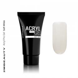 2M Beauty Acryl Pro Gel 2M Beauty Soft White - lamimi - 89,00 RON