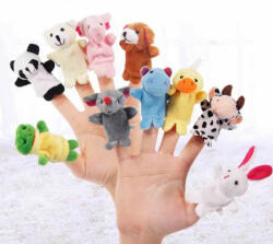 drool Set de 10 marionete pentru degete - animale Drool (marionet1)