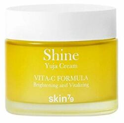 skin79 Világosító arckrém Shine Yuja Vita-C Formula (Brightening and Vitalizing Cream) 70 ml